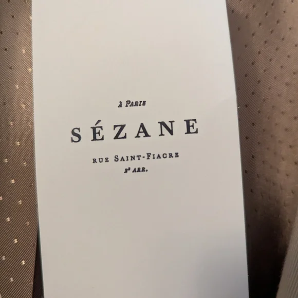 NWT Sezane Scott Trench Coat - Picture 6 of 7